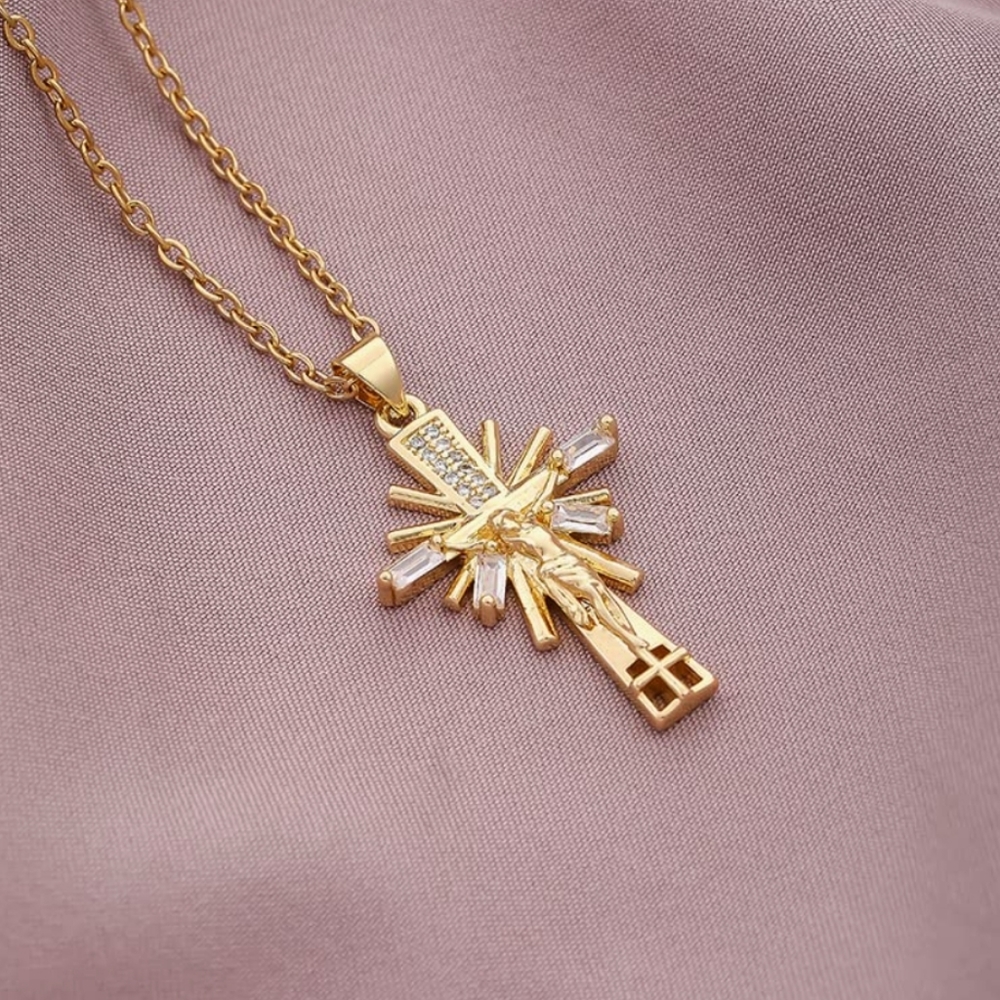 80R Rosary Necklace New